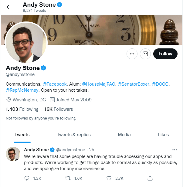 兩小時前表示了解中但目前仍未修好