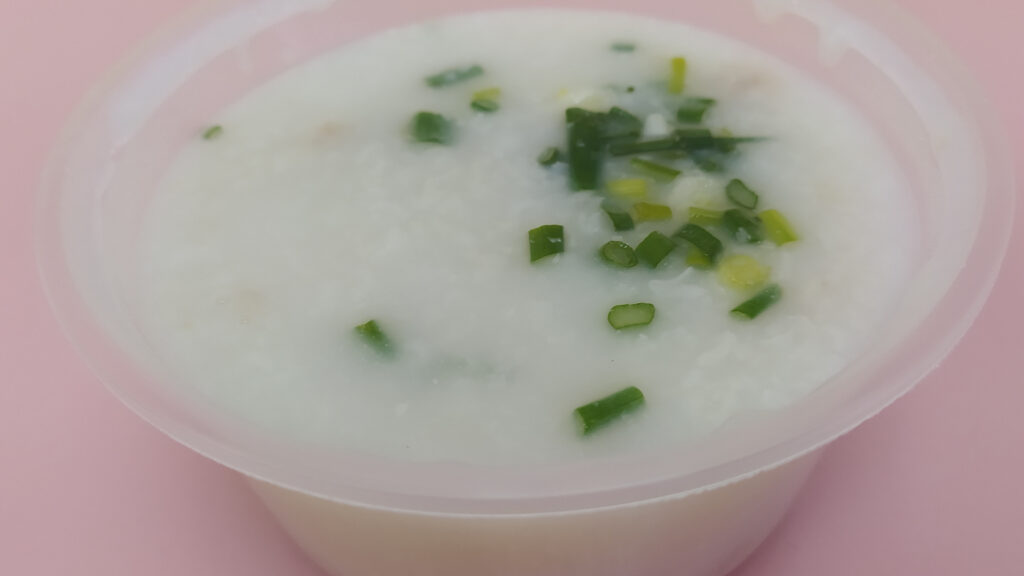 粥的份量不算多